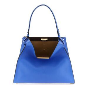 Fendi Blue Calfskin Women's Handbag